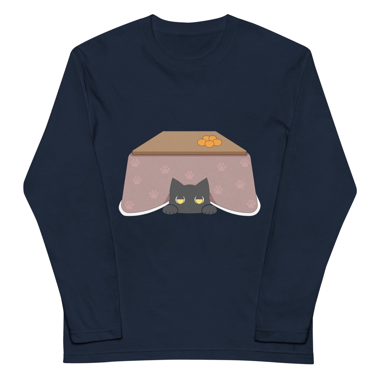 こたつとねこTシャツ(長袖)
