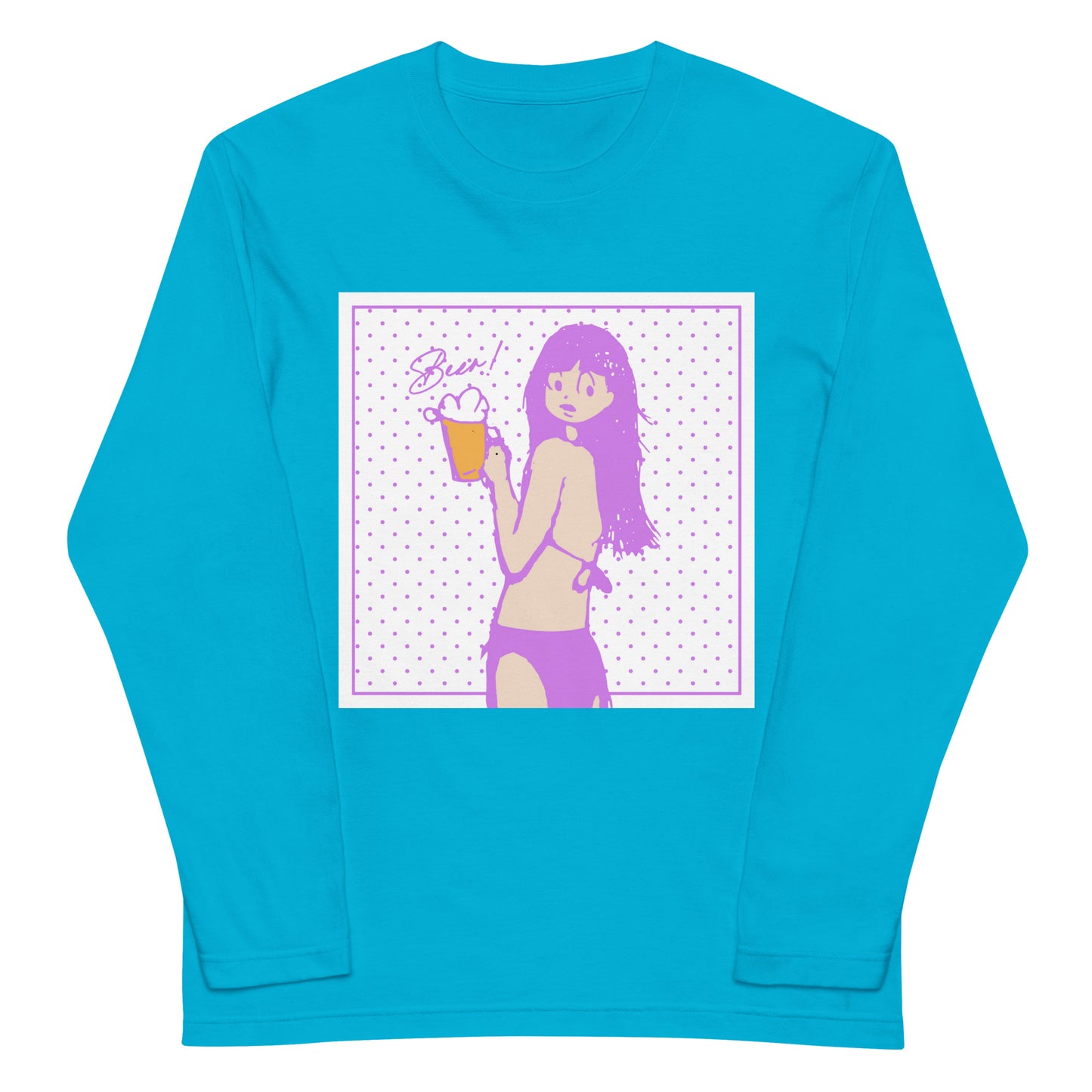 呑みたGirl長袖Tシャツ02