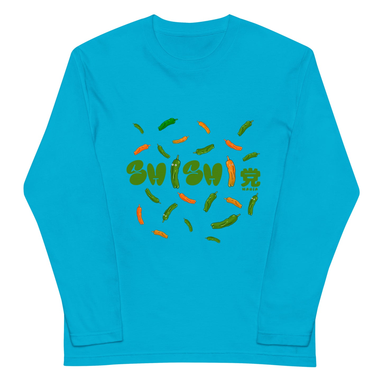 SHISHI党(ししとう)長袖Tシャツ
