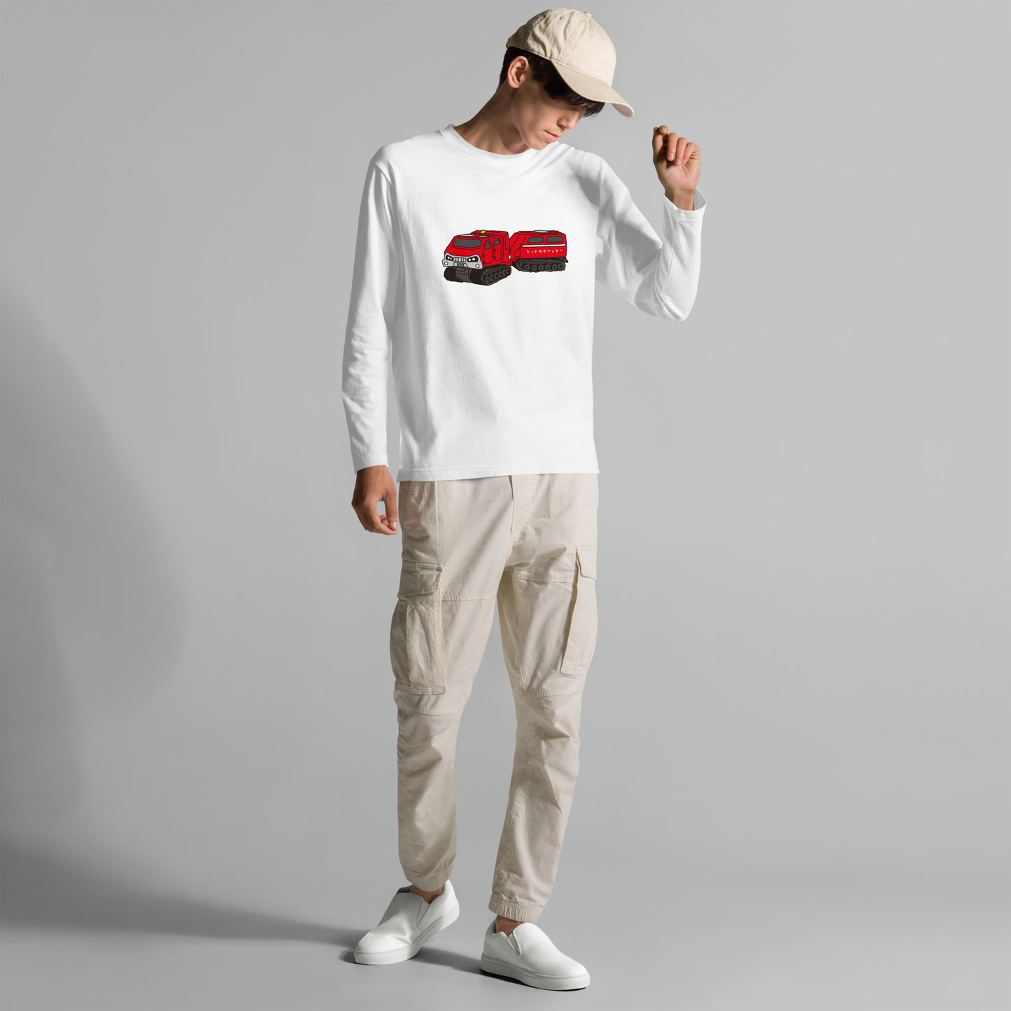 レッドサラマンダー長袖Tシャツ