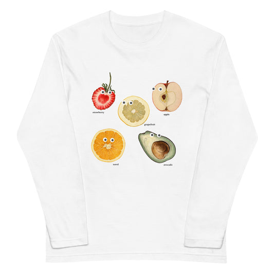 フルーツ?長袖Tシャツ