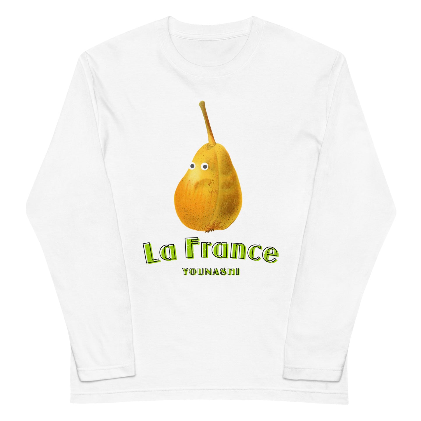 ラフランス(洋梨) 長袖Tシャツ03