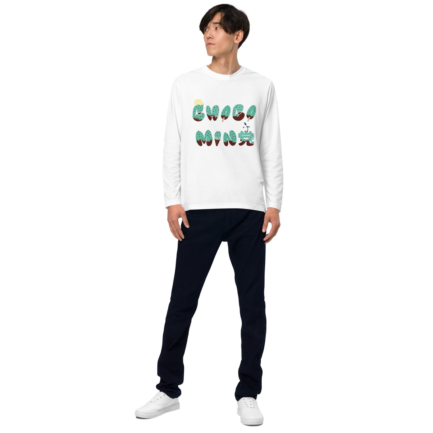 chocomin党 長袖Tシャツ