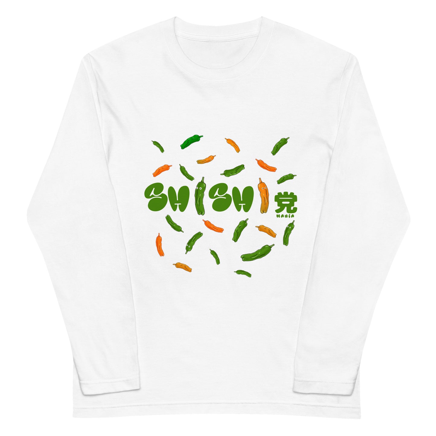 SHISHI党(ししとう)長袖Tシャツ