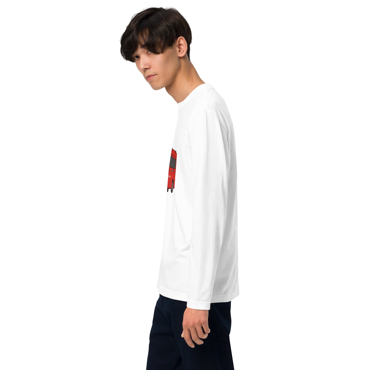 消防指揮車長袖Tシャツ
