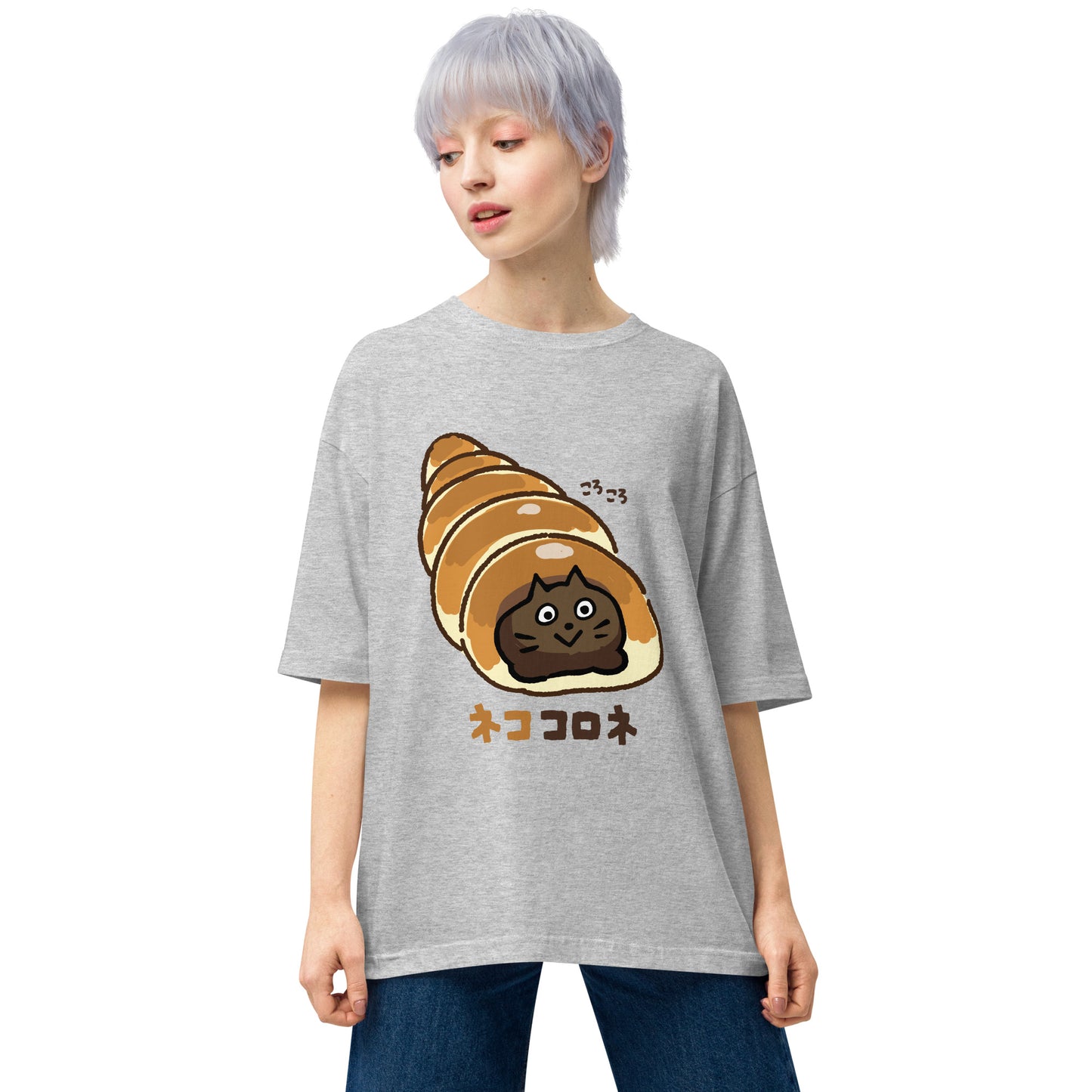 ネココロネ ビッグシルエット Tシャツ
