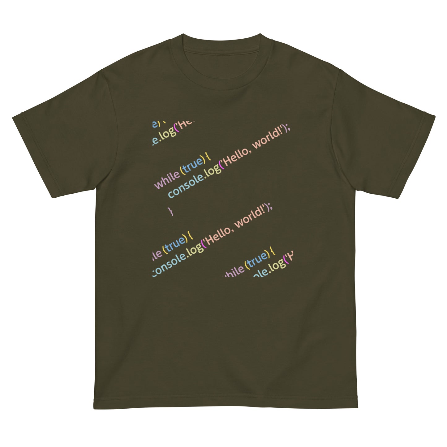 何故かブラウザが固まったTシャツ。