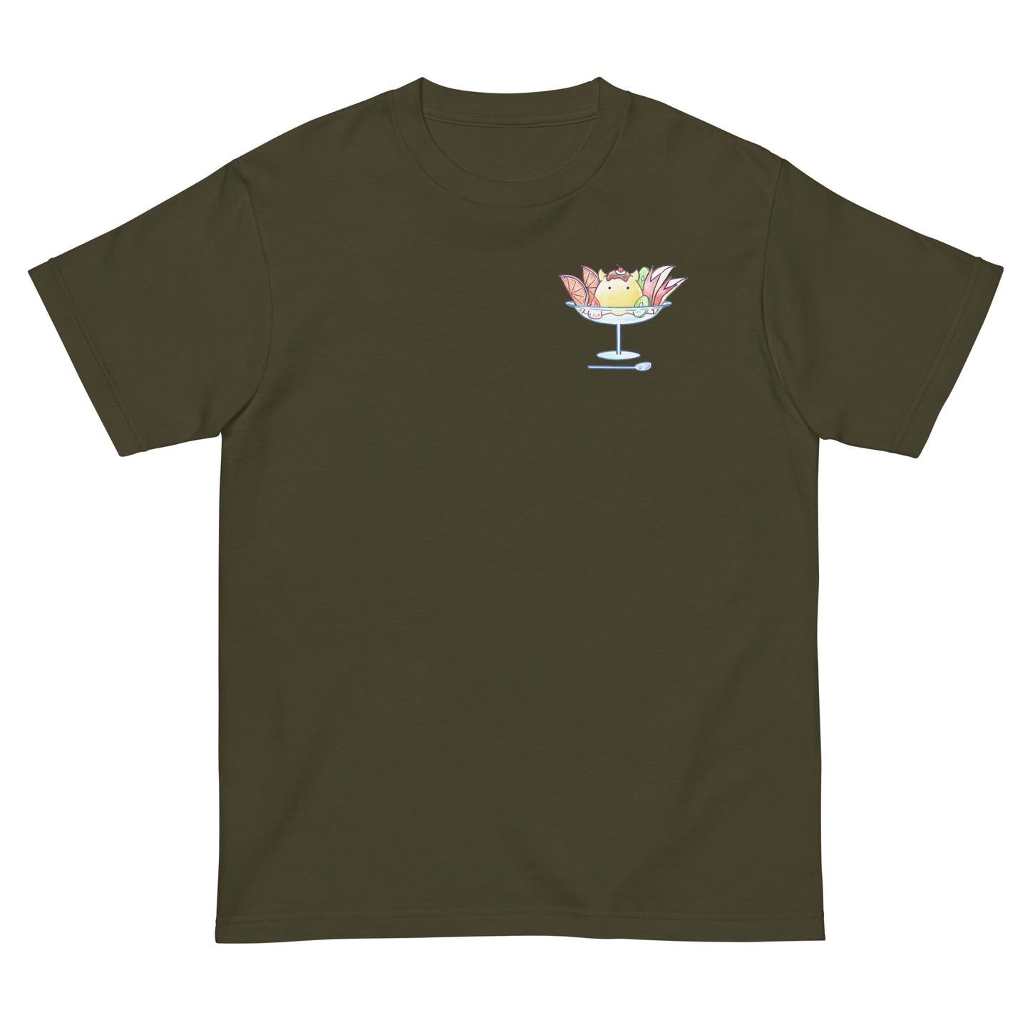 めんだこプリンアラモードTシャツ(ミニ)