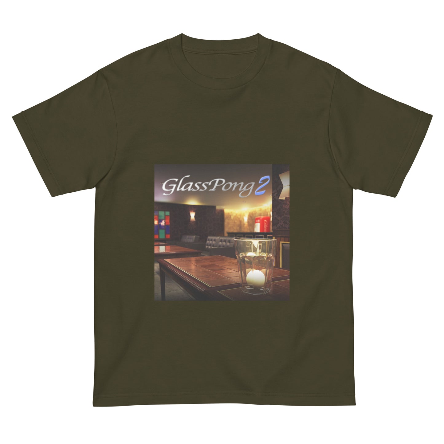 GlassPong2 top page T-shirt