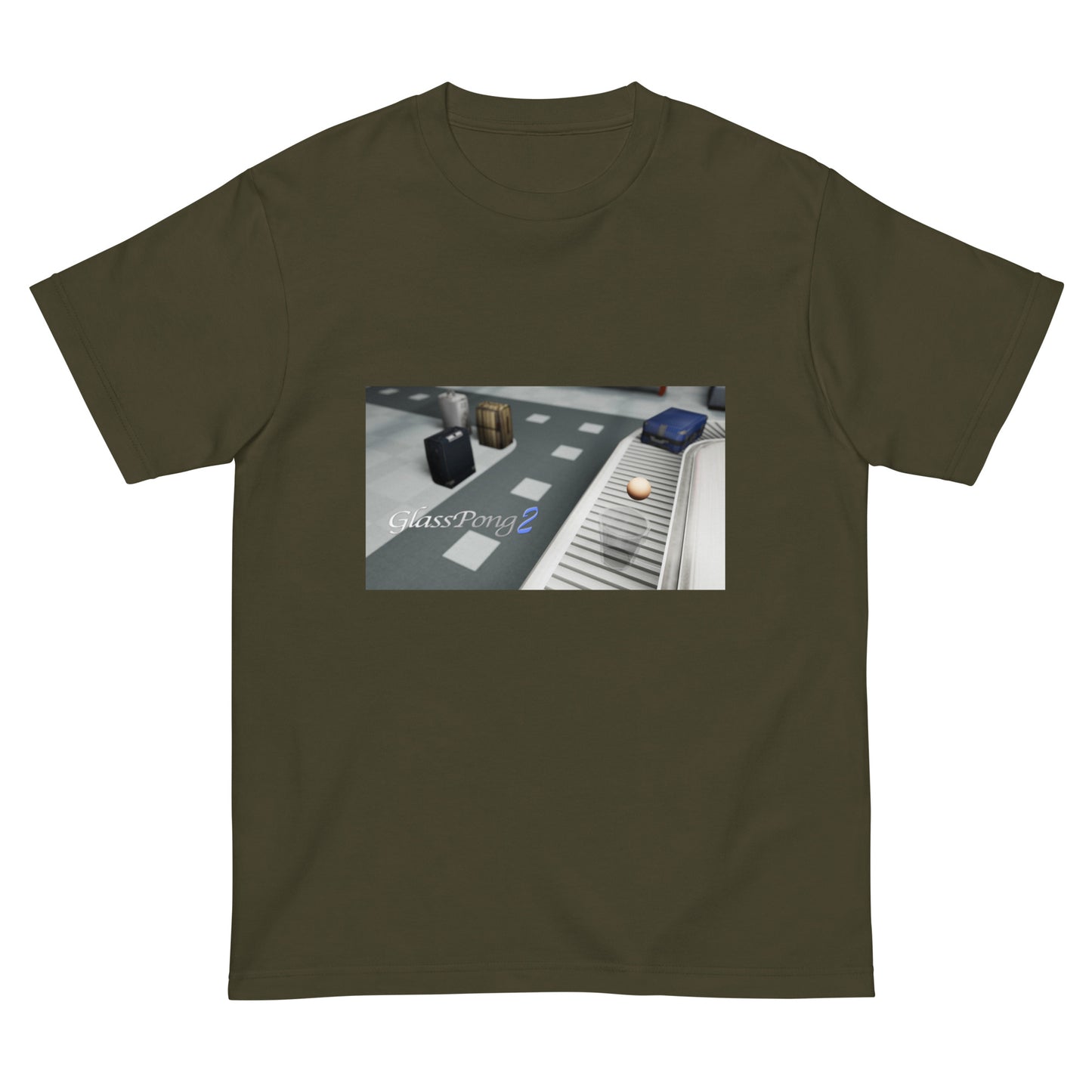 GlassPong2 Airport T-shirts