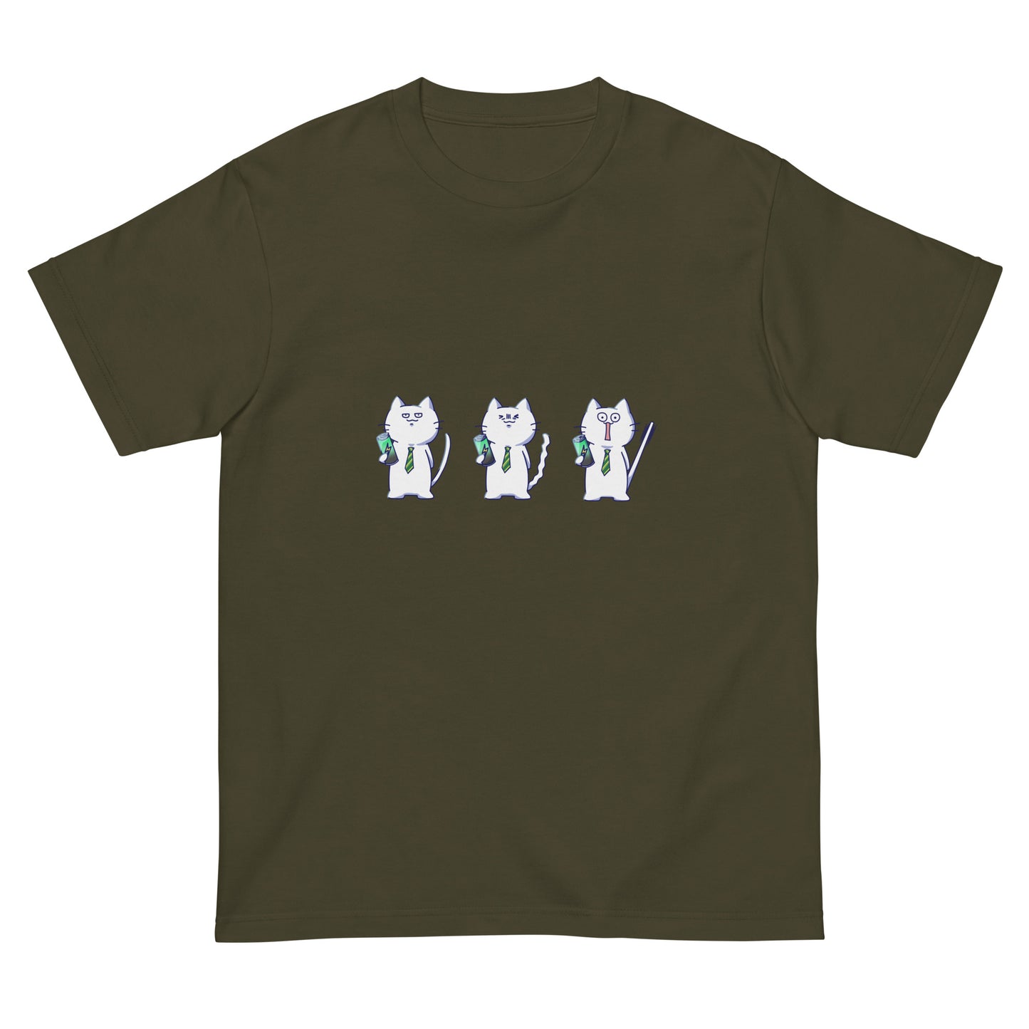 激務猫3連Tシャツ