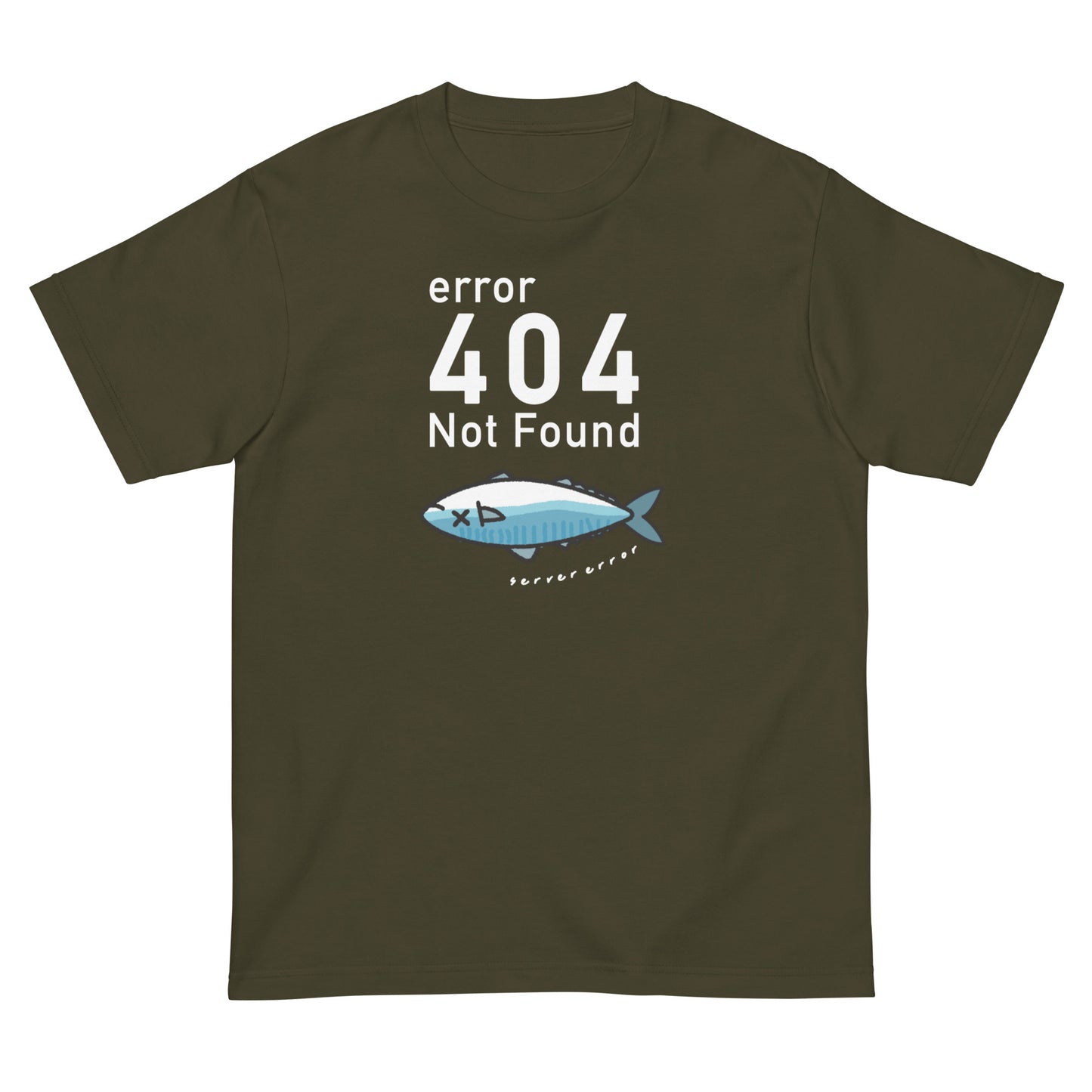 404 Not found 鯖こみ Tシャツ