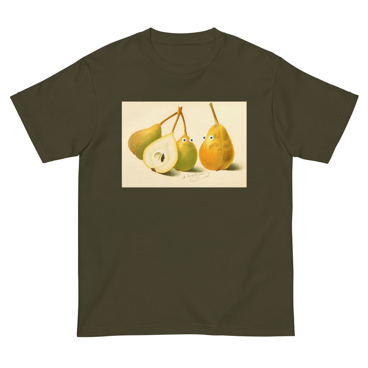 ラフランス(洋梨) 半袖Tシャツ