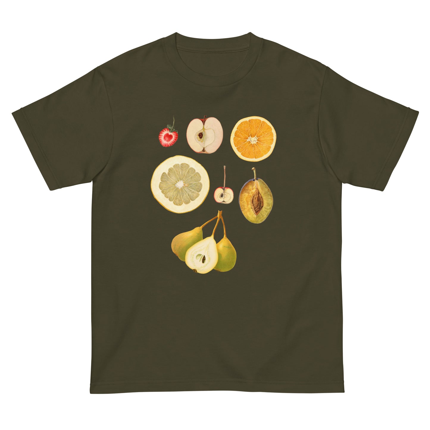 フルーツ輪切り(ランダム) 半袖 Tシャツ