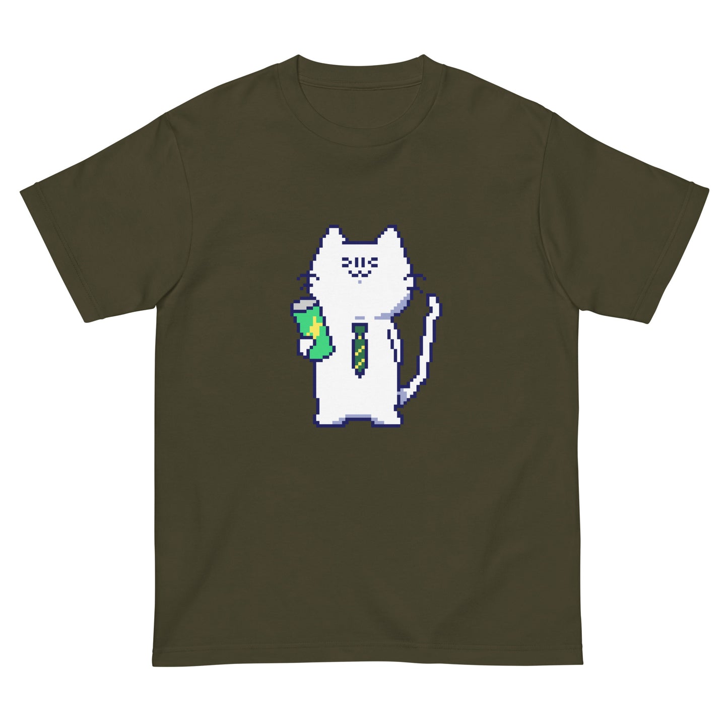 ゲーミング激務猫(刺激つよめ) Tシャツ