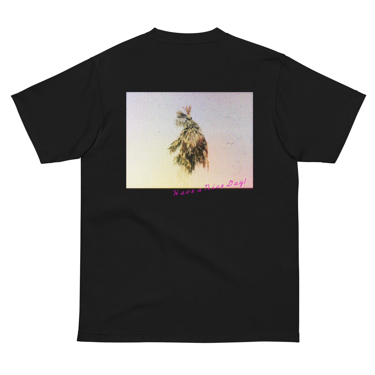 【バックプリント】Botanical photo Tシャツ