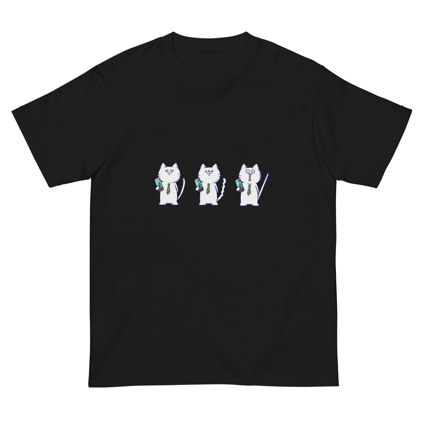激務猫3連Tシャツ