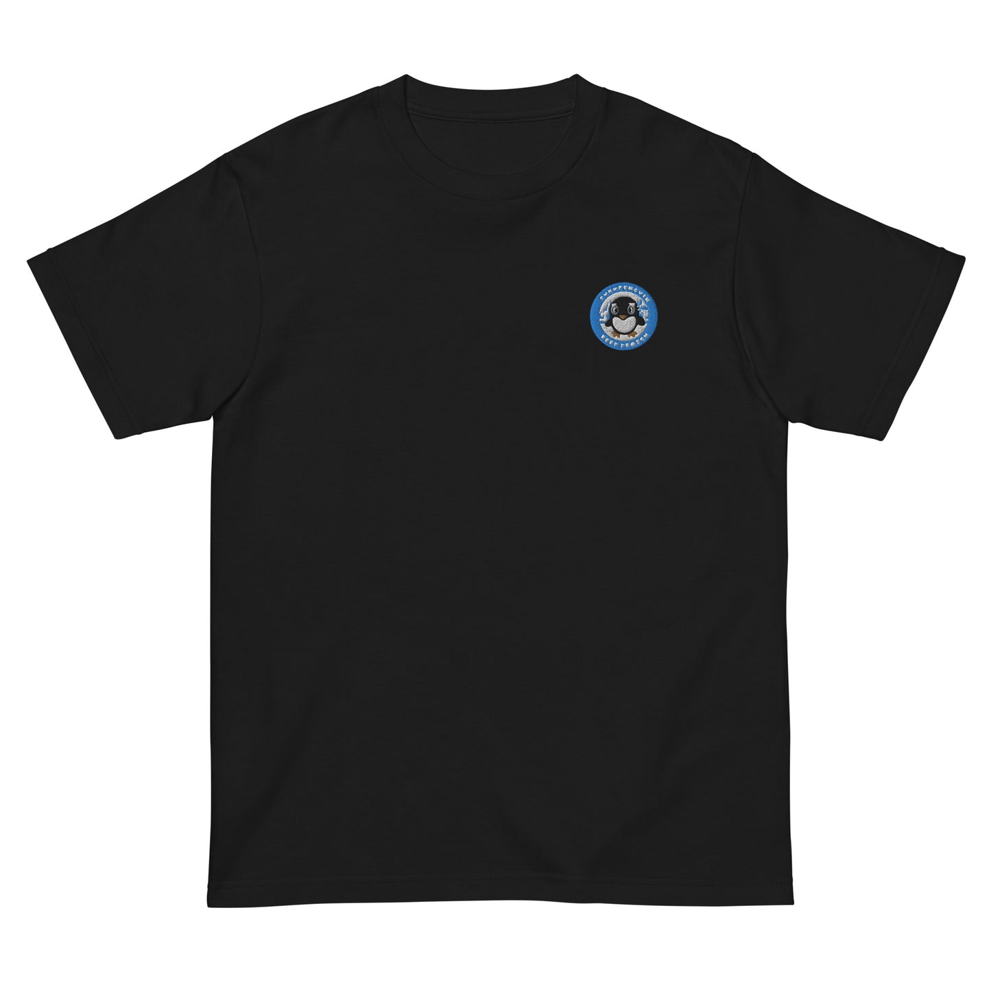ふくぺんぎん ワンポイントエンブレム 泣シリーズ半袖Tシャツ