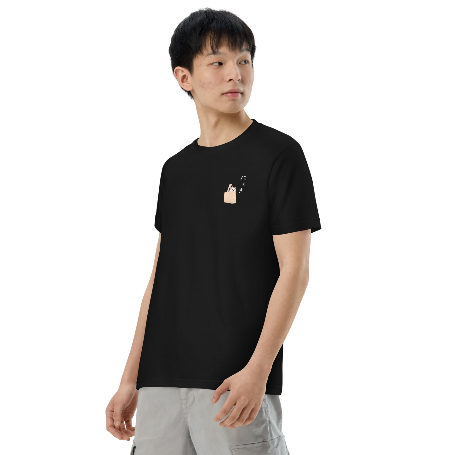 ニョッキィーヌ ワンポイントTシャツ(紀州犬)