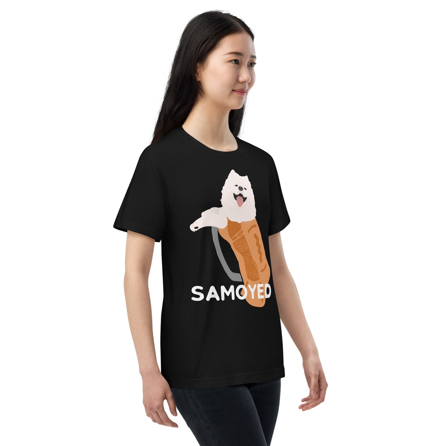 サモエド IN リュック Tシャツ