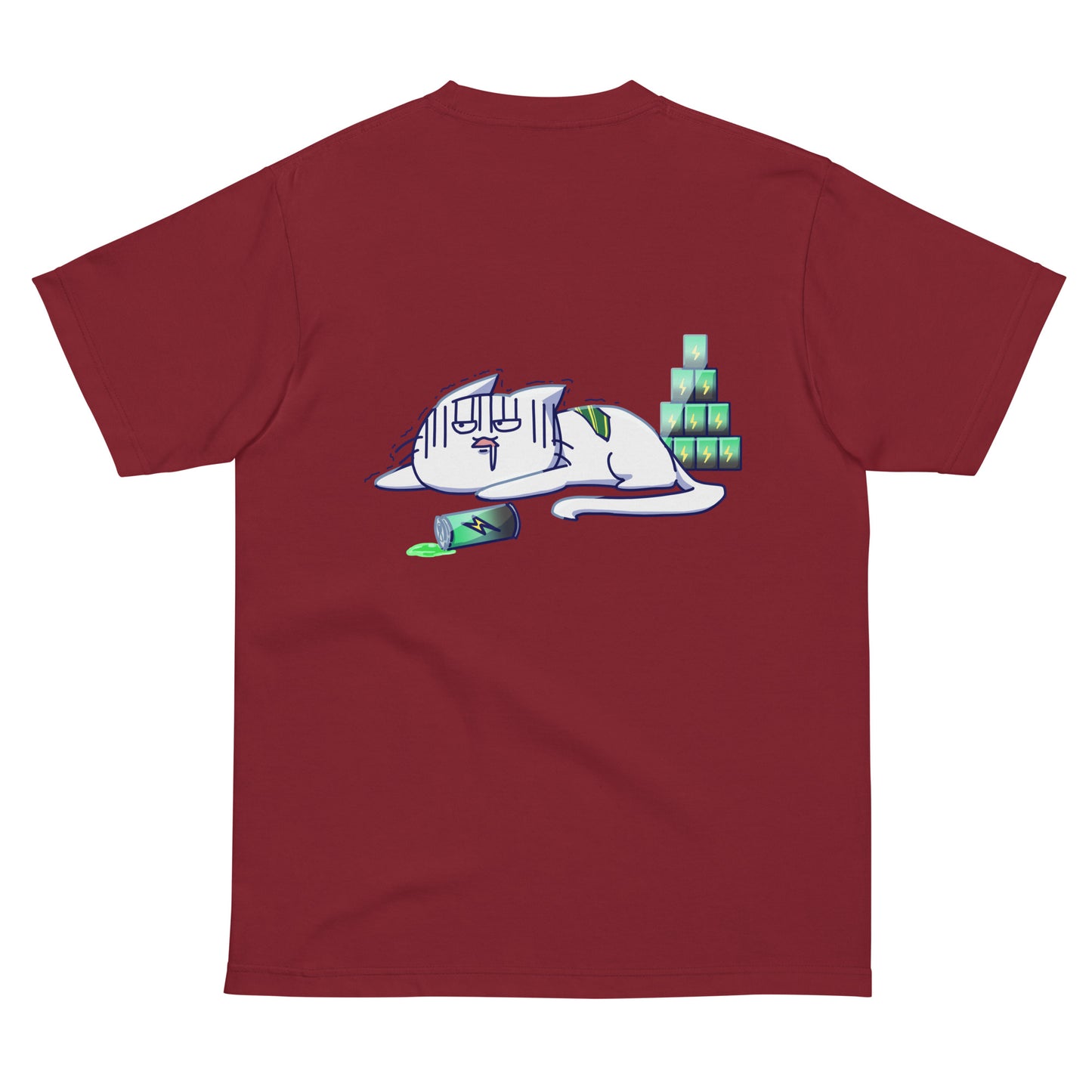 激務猫×こっつん商店Tシャツ