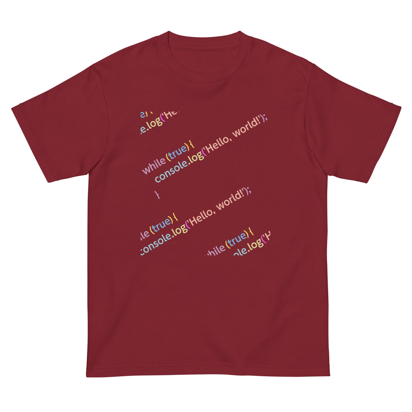 何故かブラウザが固まったTシャツ。