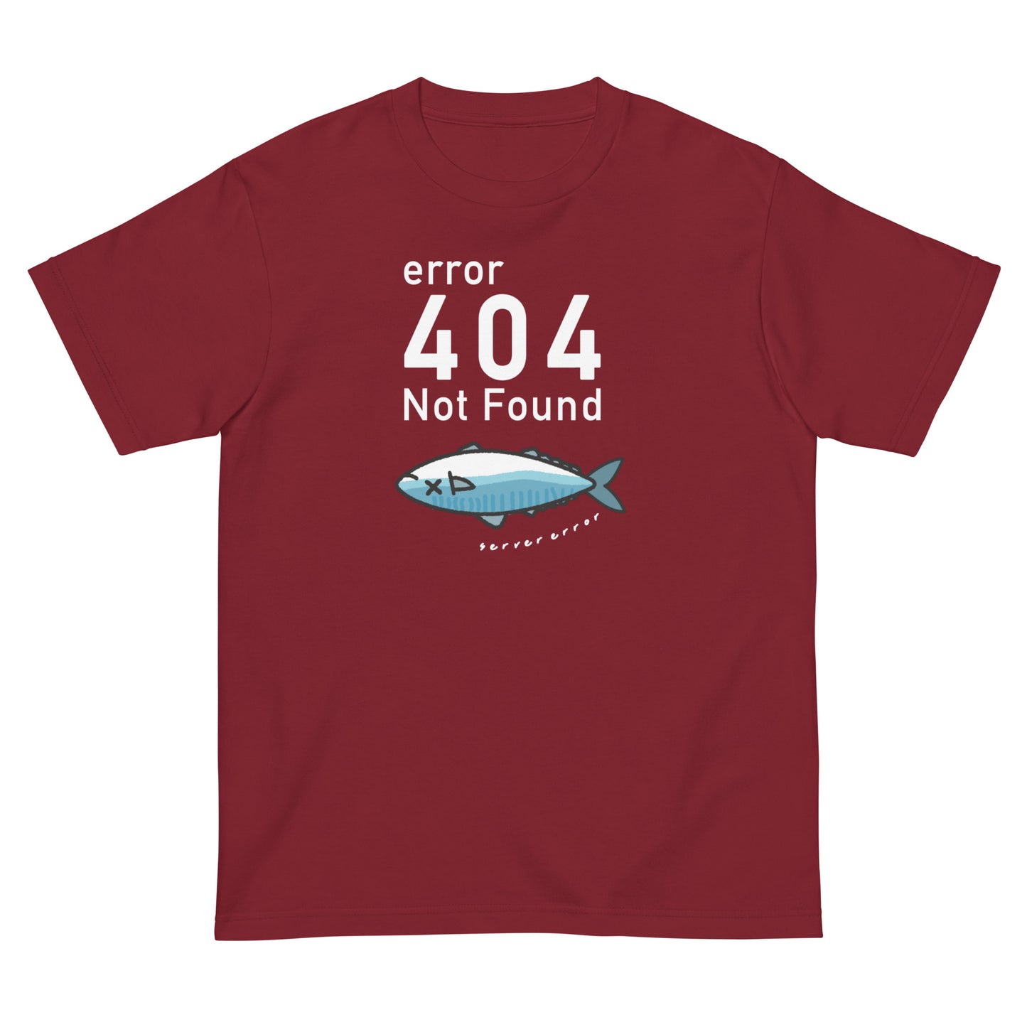 404 Not found 鯖こみ Tシャツ