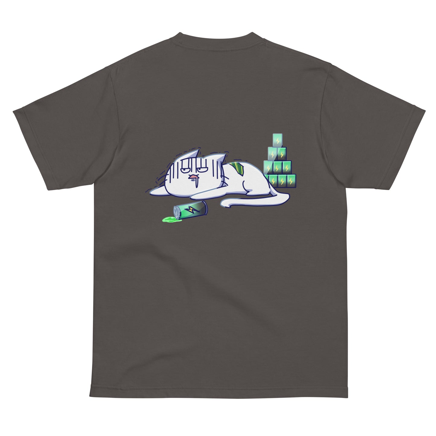 激務猫×こっつん商店Tシャツ