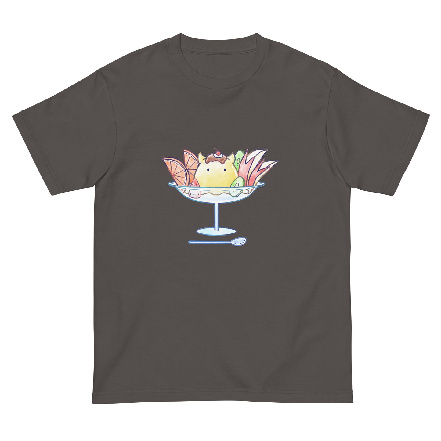 めんだこプリンアラモード Tシャツ