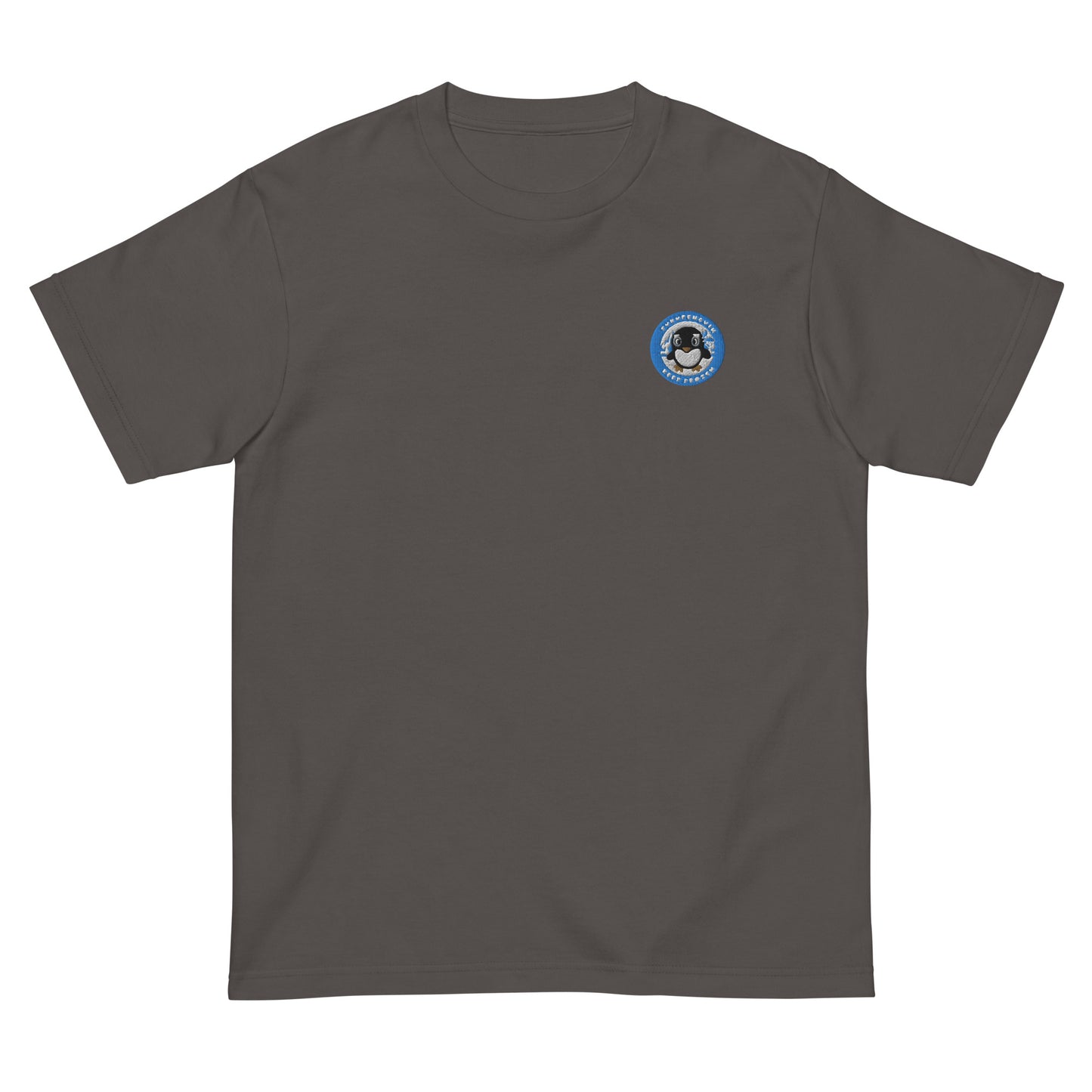 ふくぺんぎん ワンポイントエンブレム 泣シリーズ半袖Tシャツ