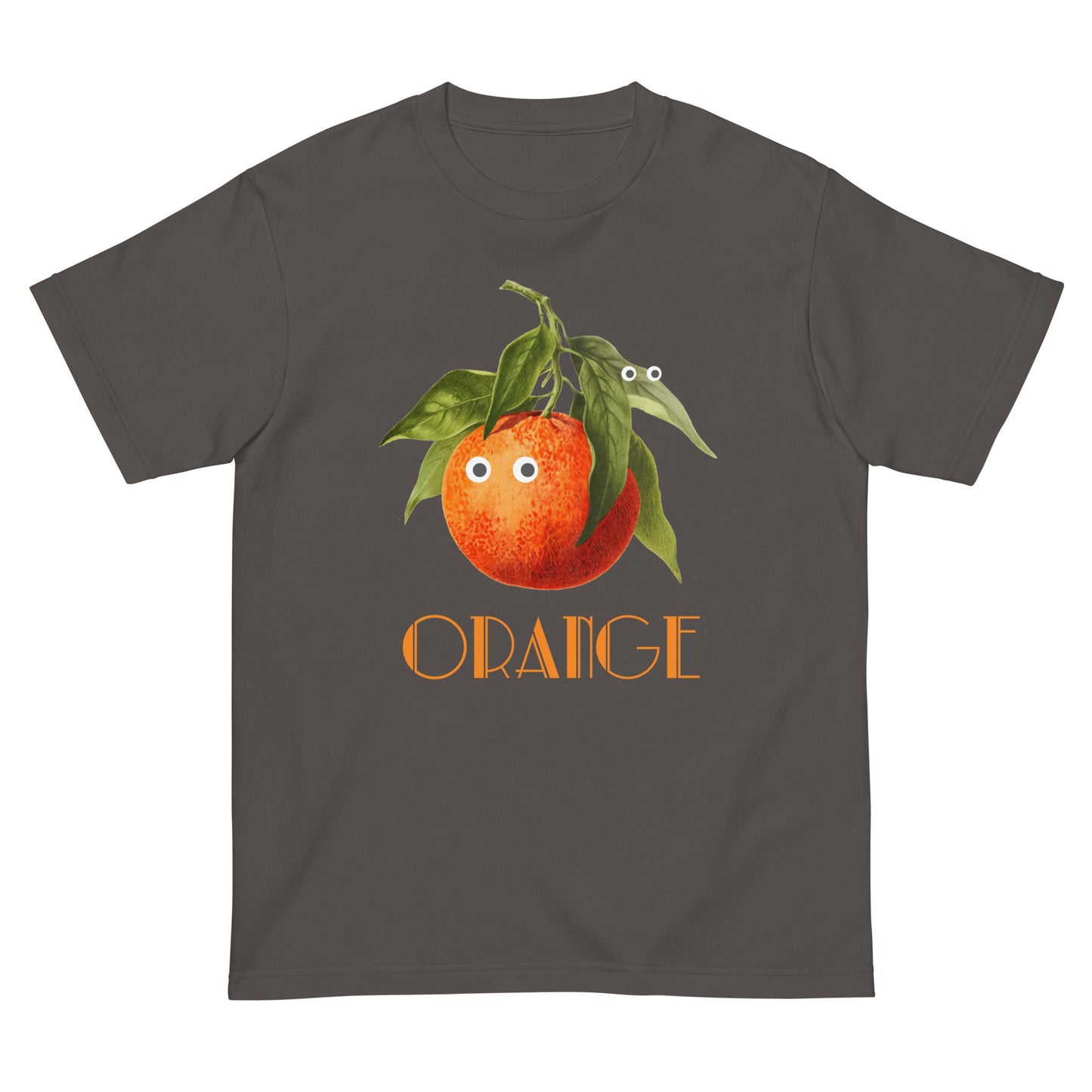 オレンジ 半袖Tシャツ