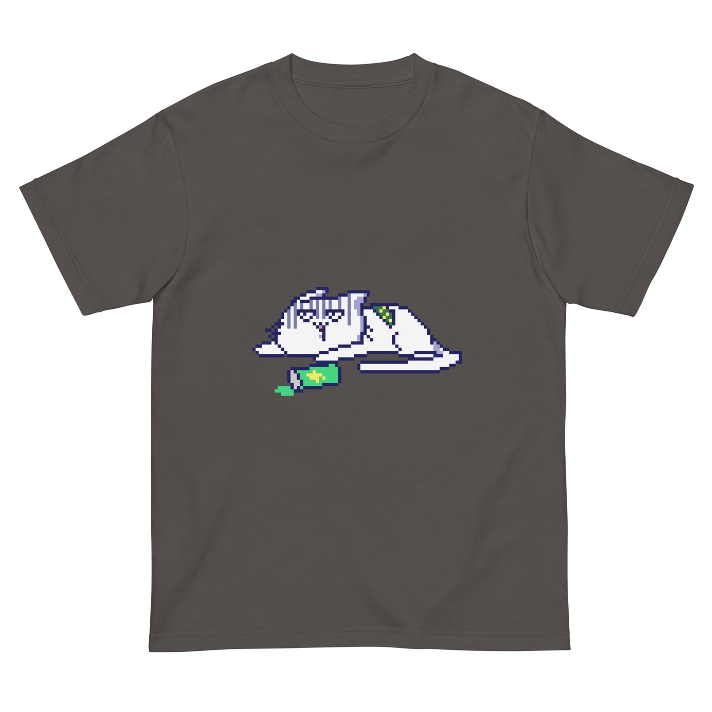 ゲーミング激務猫 (ダウン中) Tシャツ