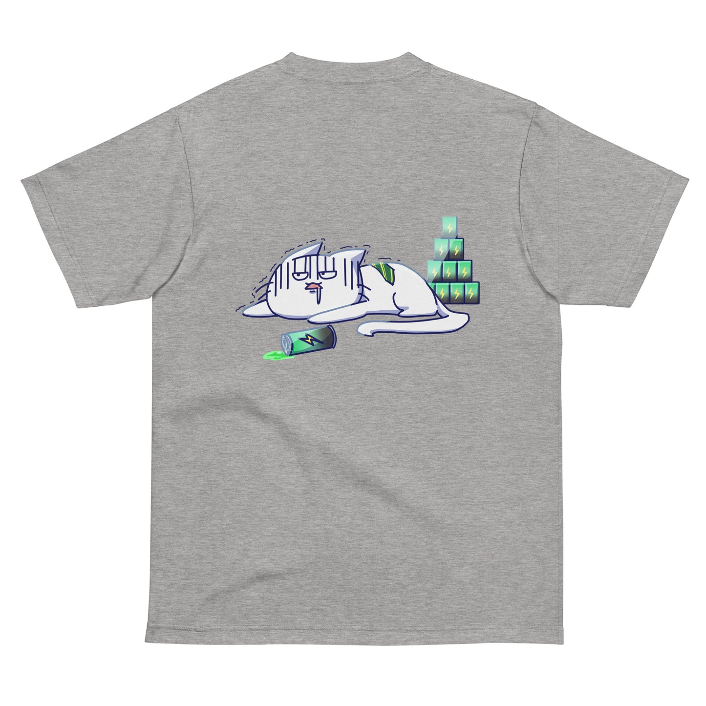 激務猫×こっつん商店Tシャツ