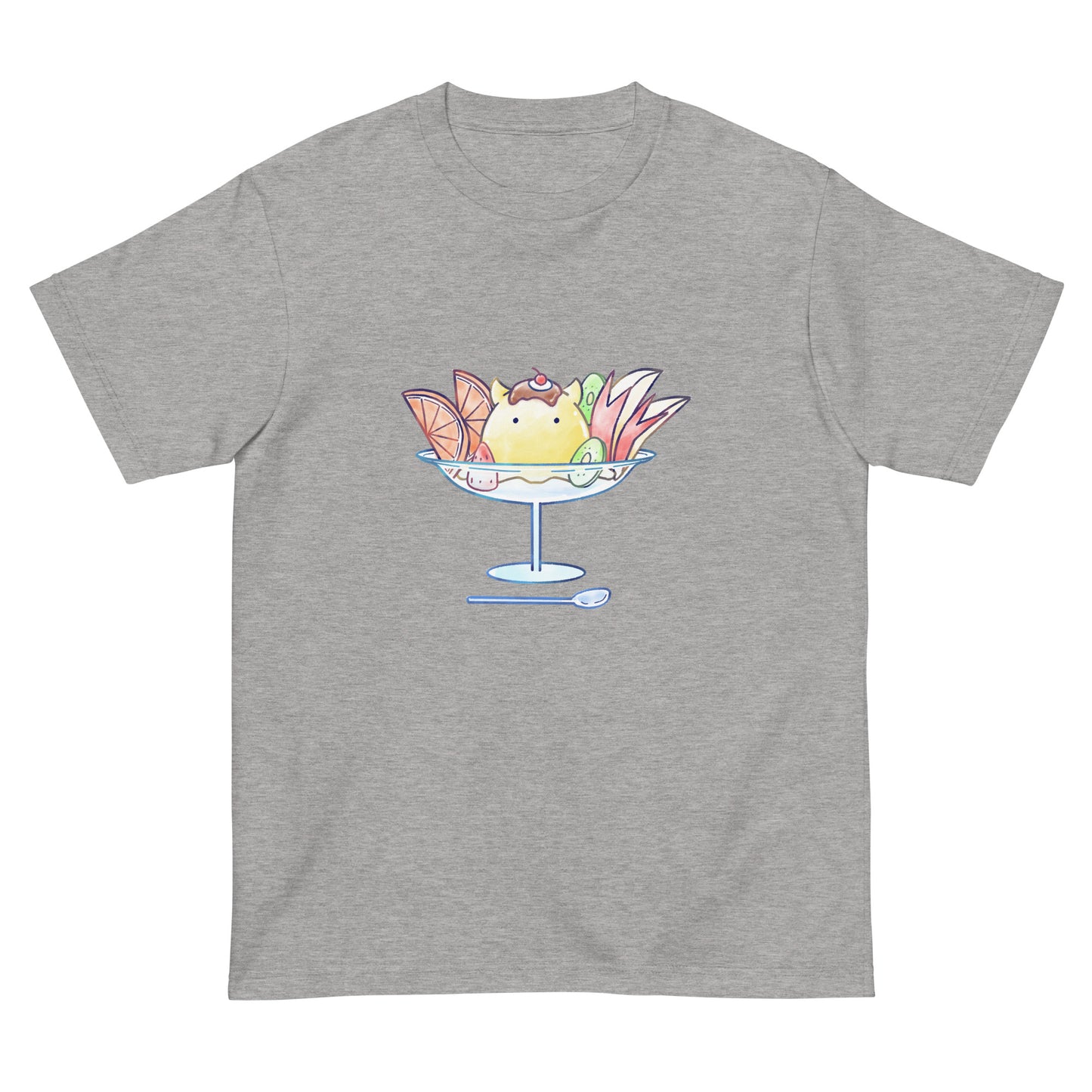 めんだこプリンアラモード Tシャツ