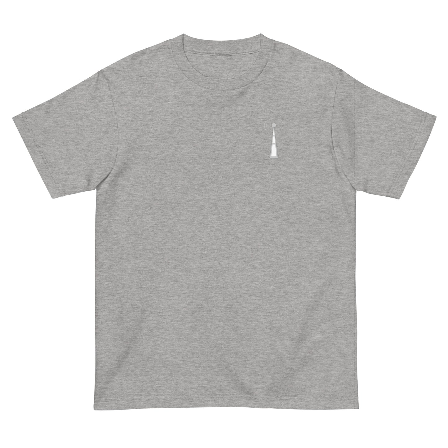 電波アイコンワンポイント エンジニアTシャツ