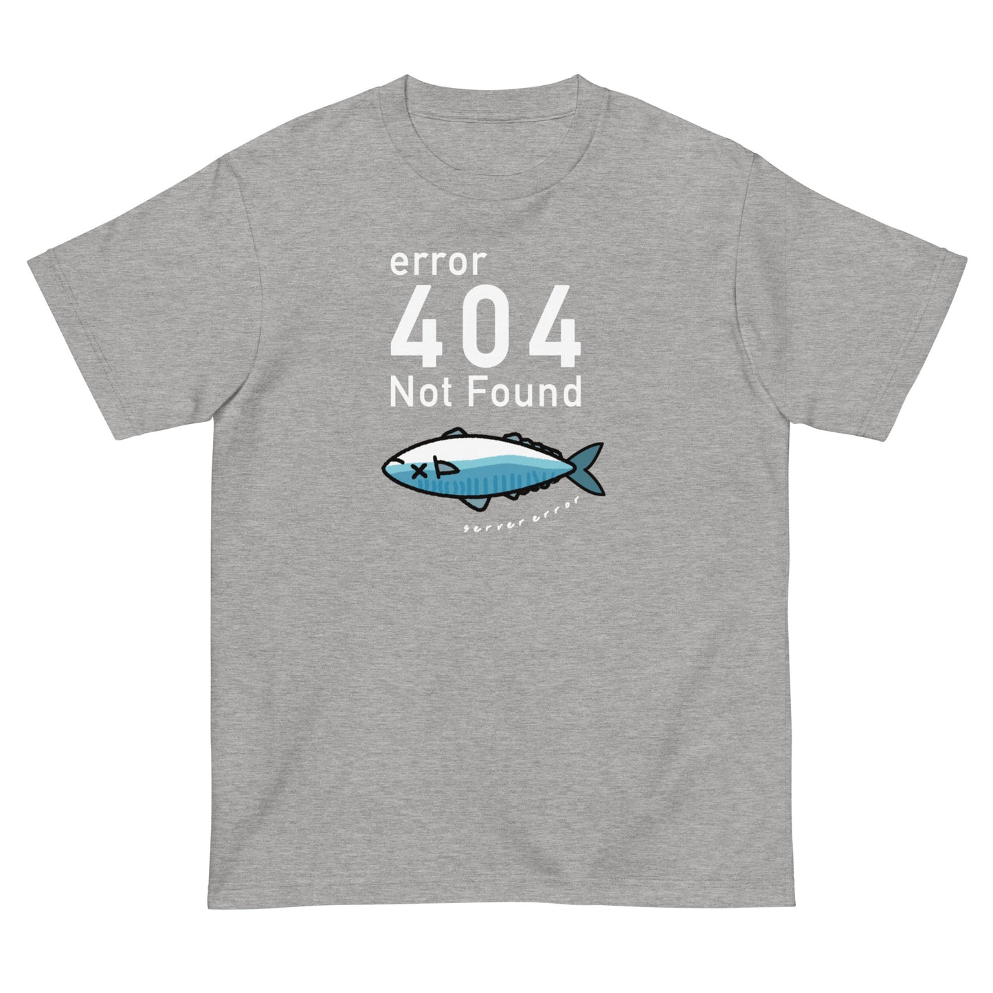 404 Not found 鯖こみ Tシャツ