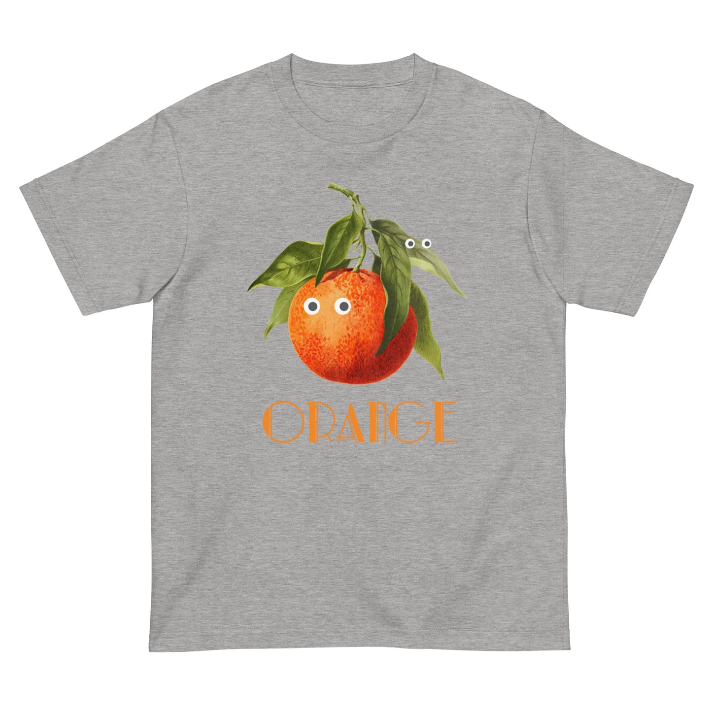 オレンジ 半袖Tシャツ
