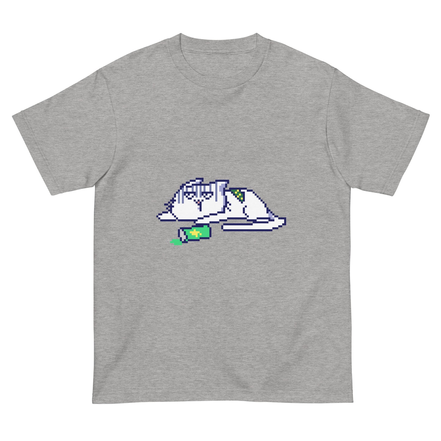 ゲーミング激務猫 (ダウン中) Tシャツ