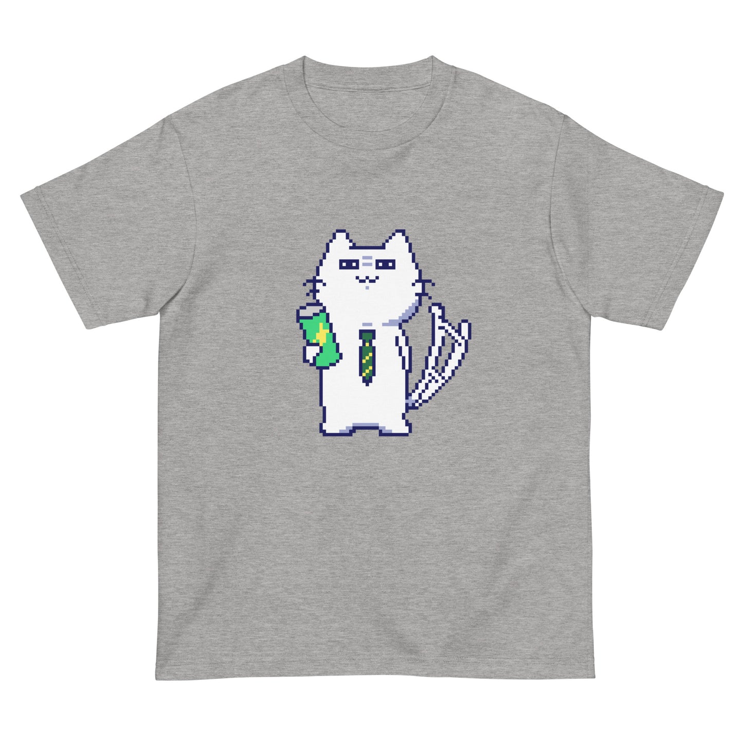 ゲーミング激務猫(不機嫌) Tシャツ