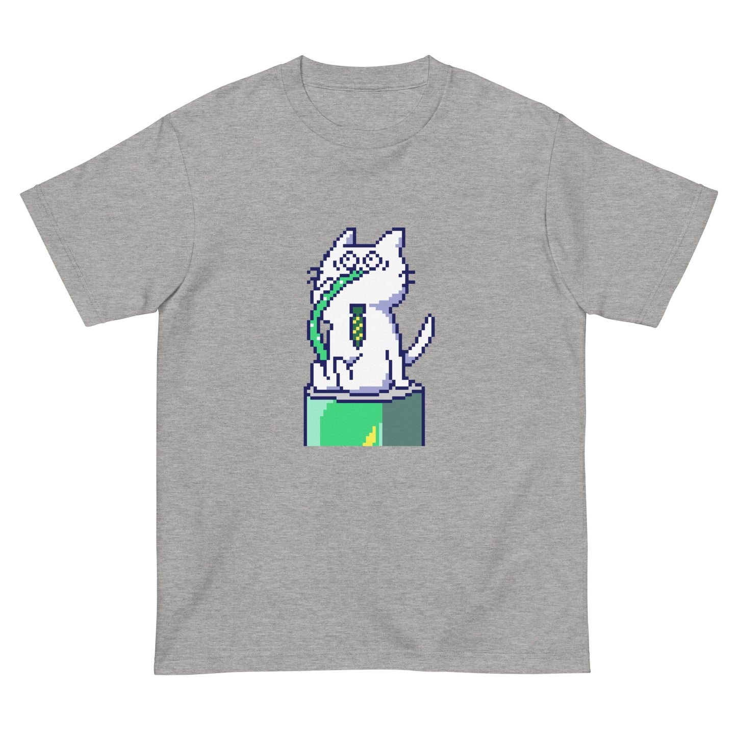 ゲーミング激務猫(直飲み)Tシャツ