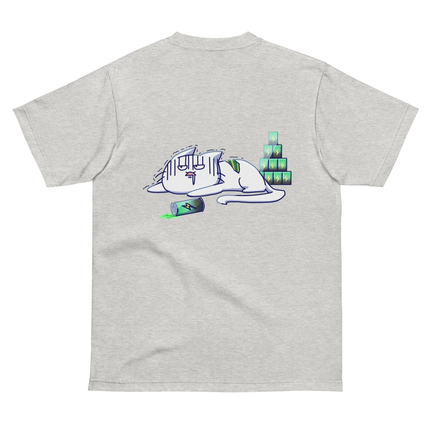 激務猫×こっつん商店Tシャツ