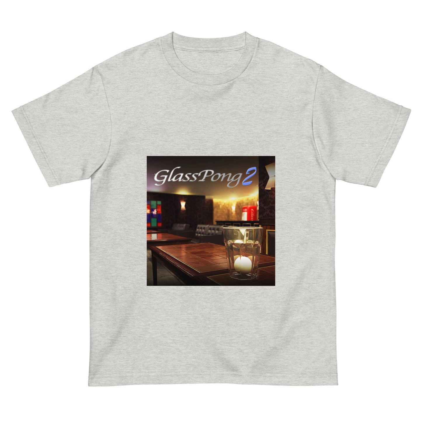 GlassPong2 top page T-shirt