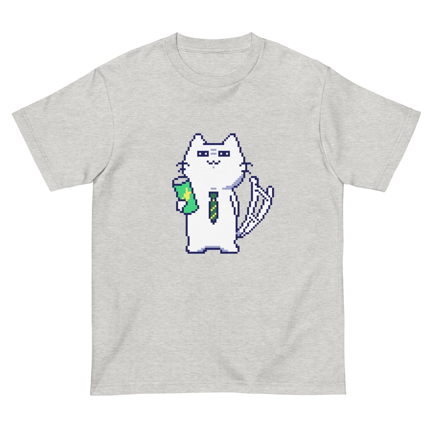 ゲーミング激務猫(不機嫌) Tシャツ