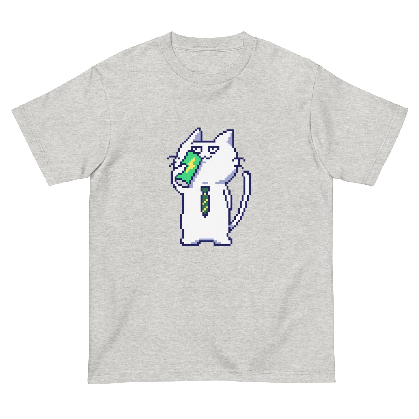 ゲーミング激務猫(エナドリごくごく) Tシャツ