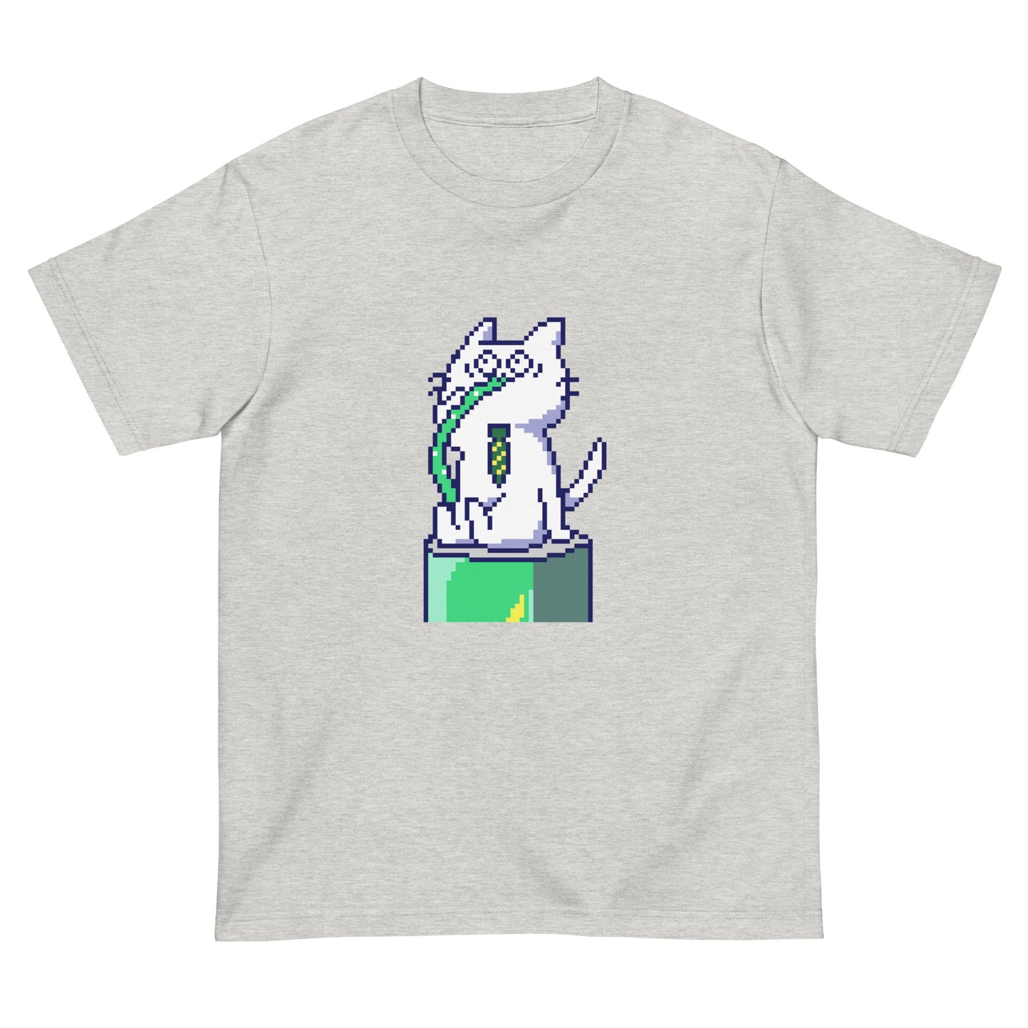 ゲーミング激務猫(直飲み)Tシャツ