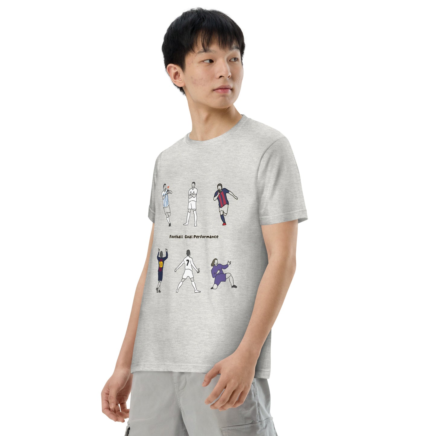 フットボールパフォーマンス ユニセックス 半袖Tシャツ