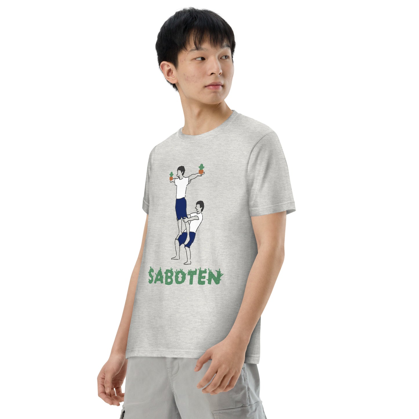 サボテン 半袖Tシャツ