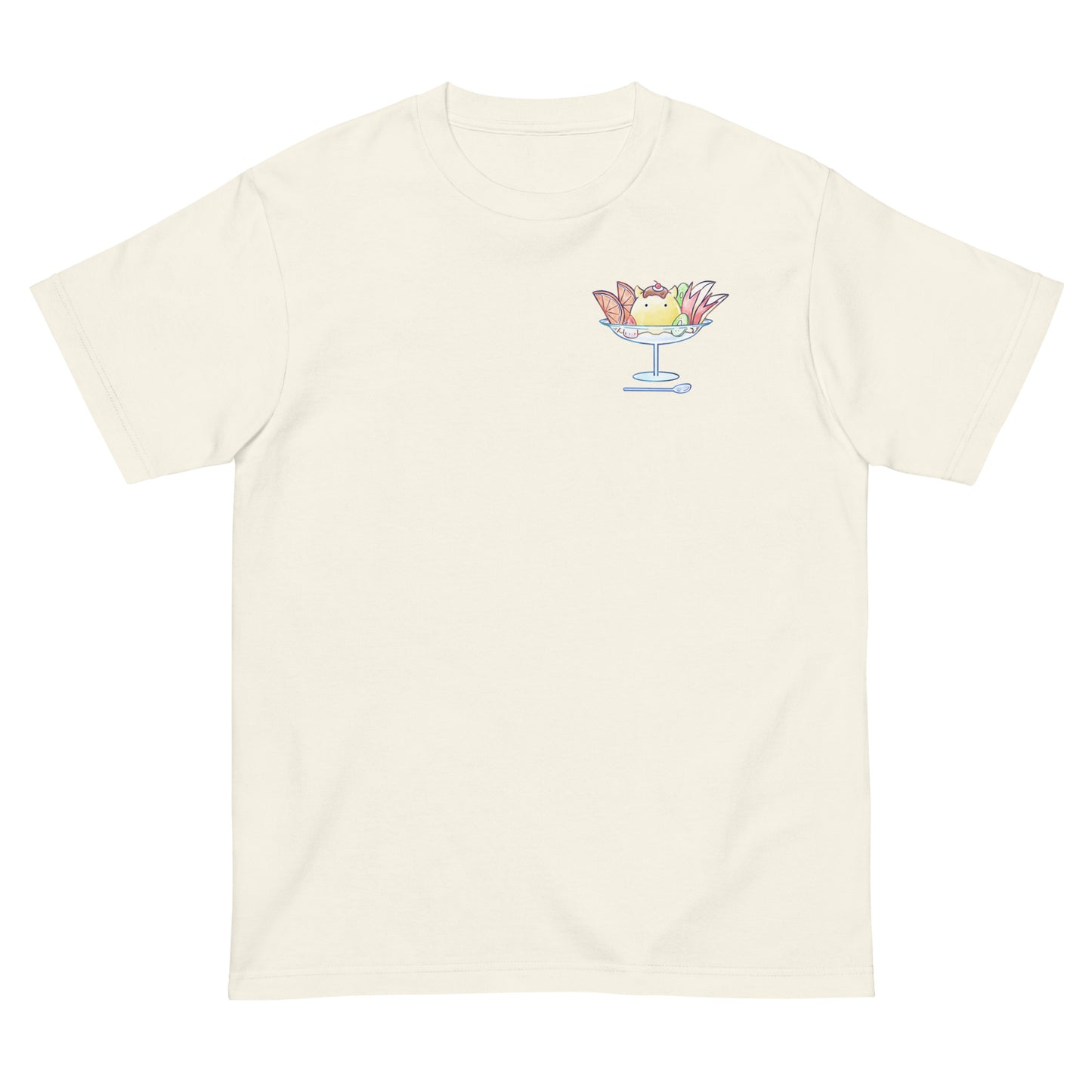 めんだこプリンアラモードTシャツ(ミニ)