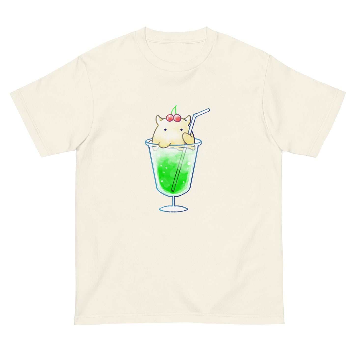 めんだこクリームソーダTシャツ