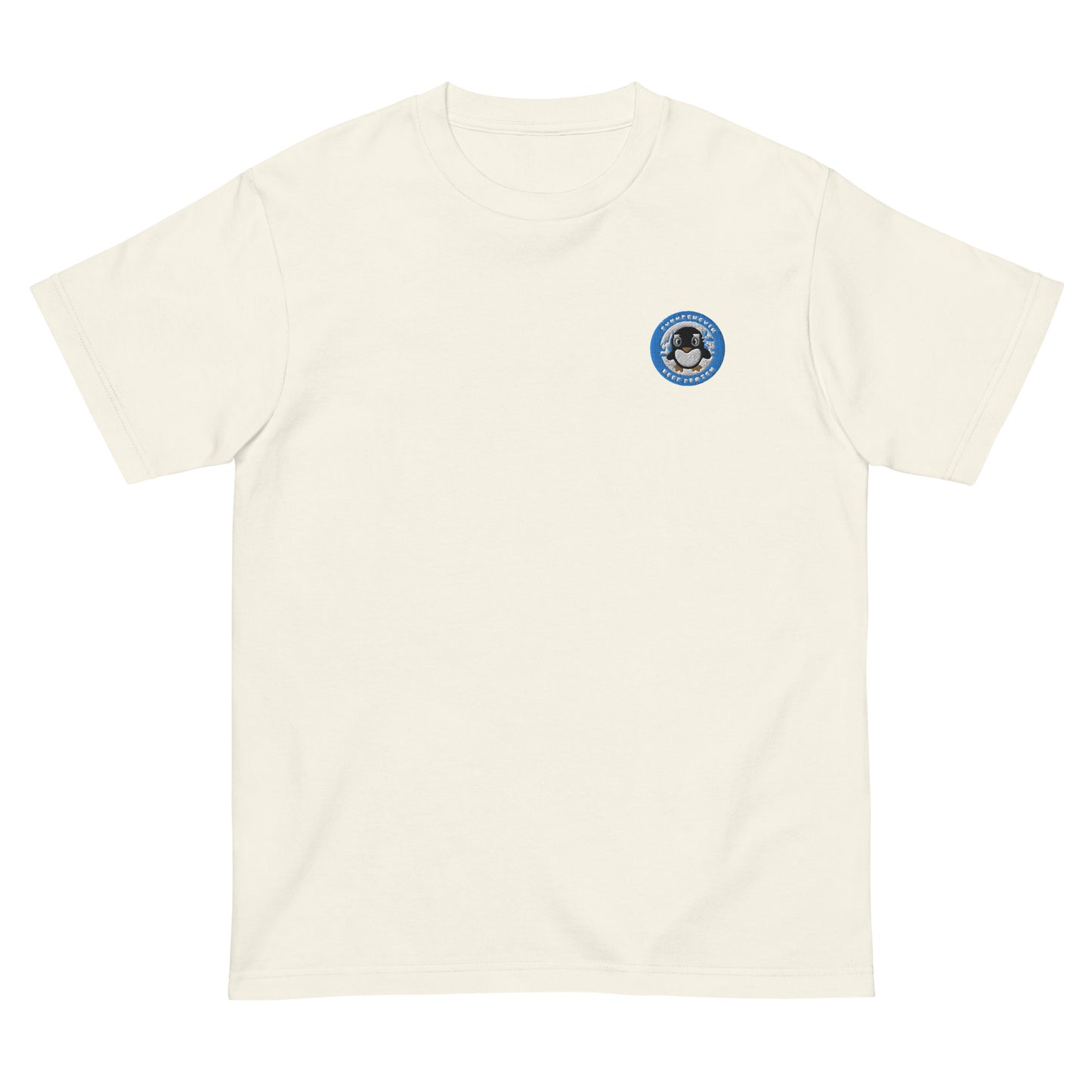 ふくぺんぎん ワンポイントエンブレム 泣シリーズ半袖Tシャツ